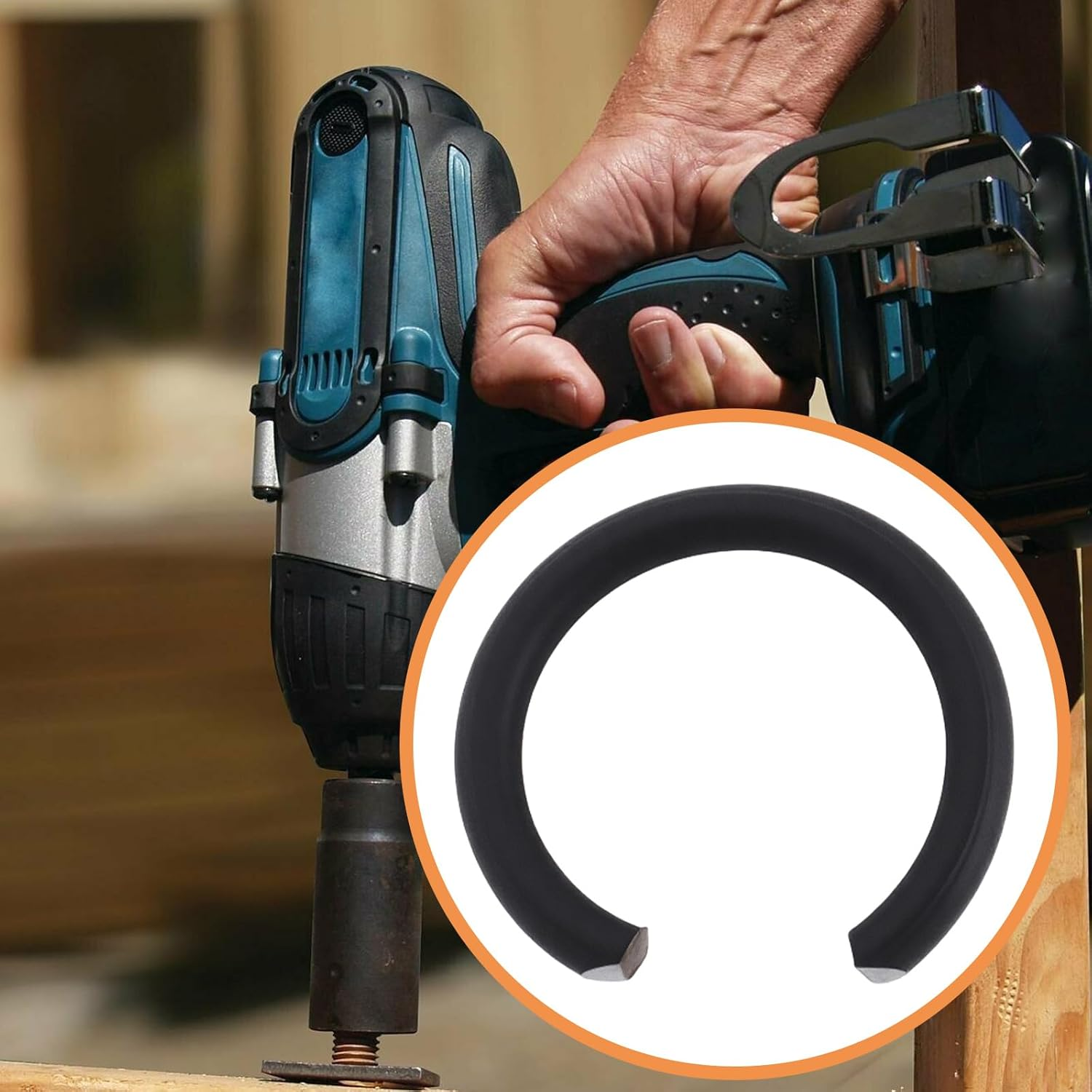 Create Idea 4Pcs Ring Spring 231907-1 Impact Wrench Spring No.10 Compatible with Makita DTW1002 DTW450 DTW300 DTW285 DTW281 DTW251 TW161 image number 1