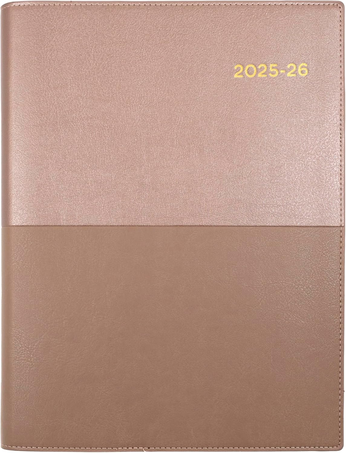 Collins Vanessa - A5 Day to Page Financial Year 2025-2026 Diary/Planner - Rose Gold image number 2