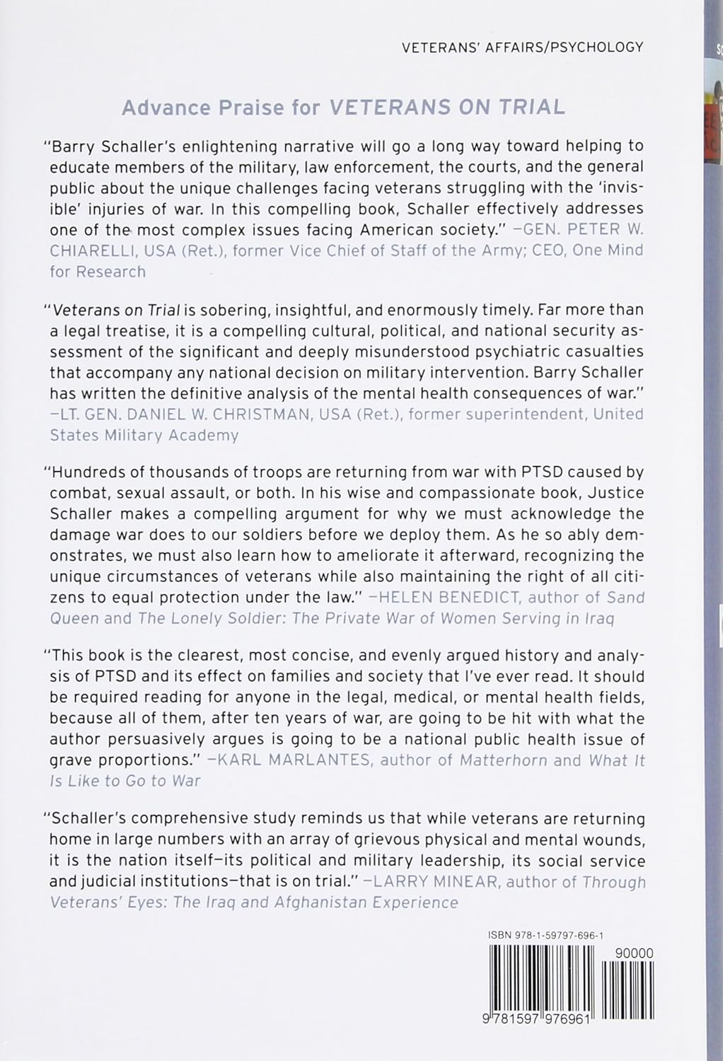 Veterans on Trial: the Coming Court Battles over Ptsd