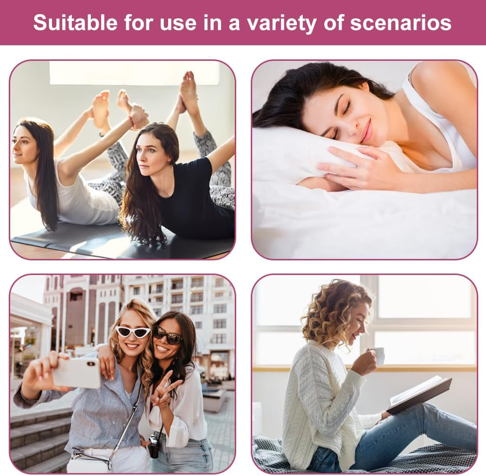 Pack of 4 Curls without Heat, Heatless Curls Band, Curlers Large for All Hair Types image number 5