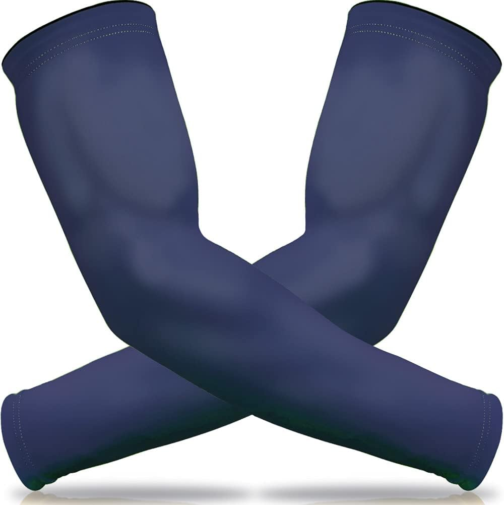 Beister UV & Sun Protection Arm Sleeves for Men Women Youth, Arm Support Compression Arm Sleeves for Volleyball,Cycling, Running, Athletic Sports, Basketball