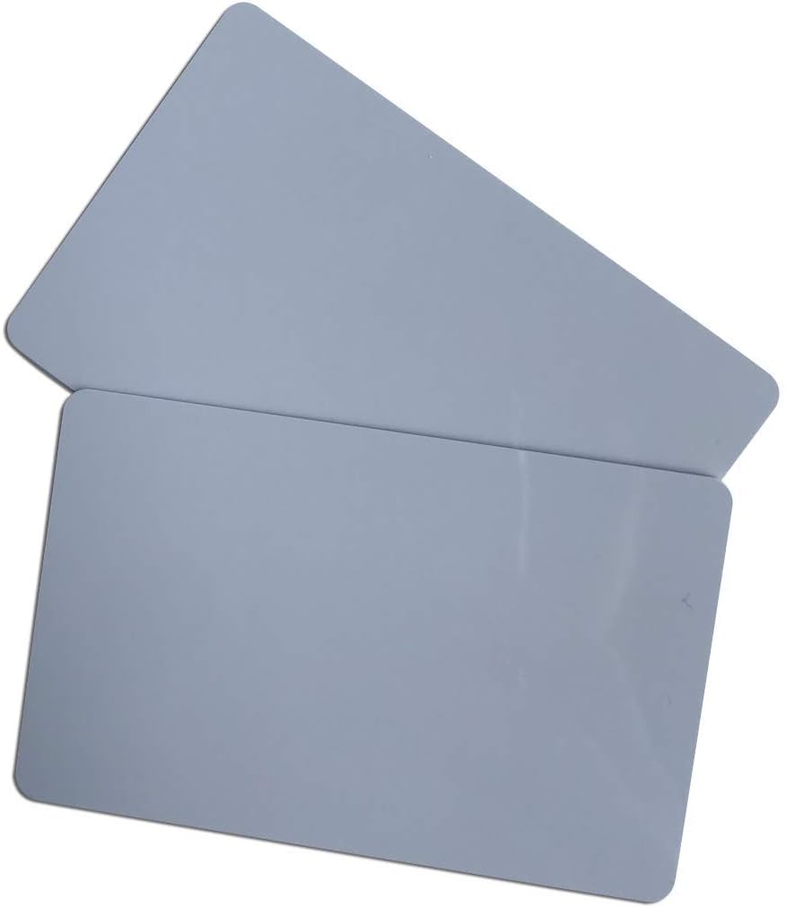 YARONGTECH NTAG215 NFC Blank PVC Color Cards Work with Tagmo and Games for All Nfc-Enabled Smartphones and Devices (Pack of 10) (Black) - Laser image number 1