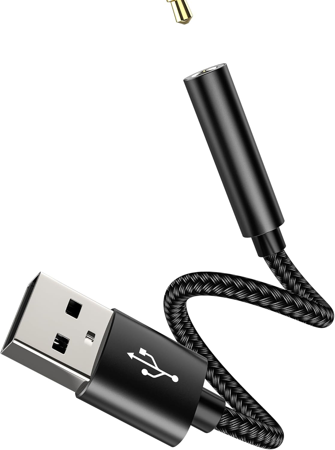 3.5Mm Female to USB Male Audio Adapter AUX Headphone Jack Converter DAC Auxiliary Headset Cable Connector Digital Stereo Microphone Dongle USB-A Interface for PC Computer Laptop Port Devices image number 6