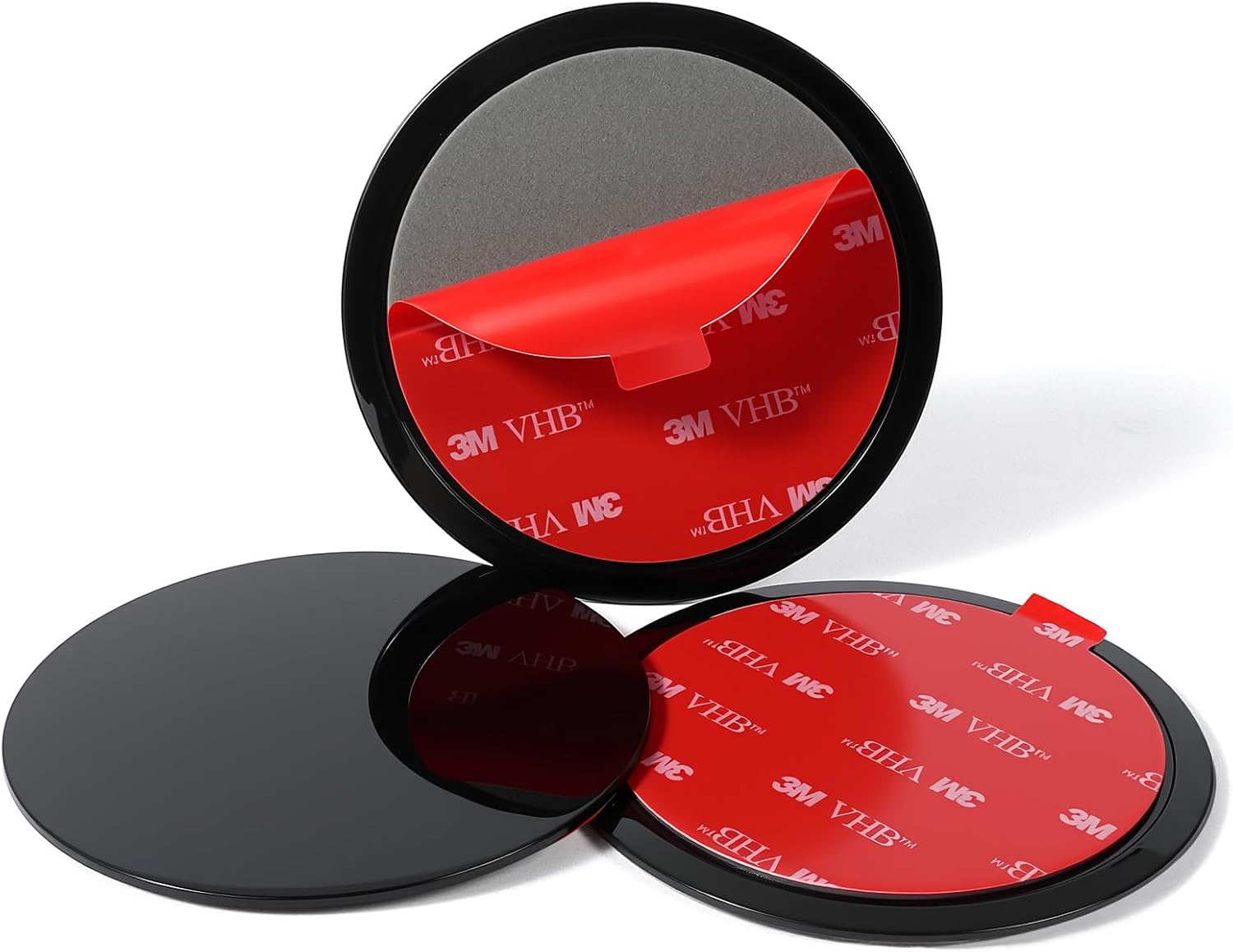 Dashboard Pad Mounting Disk for Suction Cup Phone Mount, 3Pcs 3.15" Ultra Sticky Heat-Resistant Replacement Disc for Car Dashboard, Vacuum Suction Phone Holder, Dash Mount, GPS Holder Suction Mount image number 5