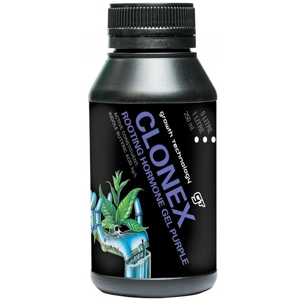 Growth Technology 250Ml Clonex Rooting Hormone Cloning Propagation Gel Purple