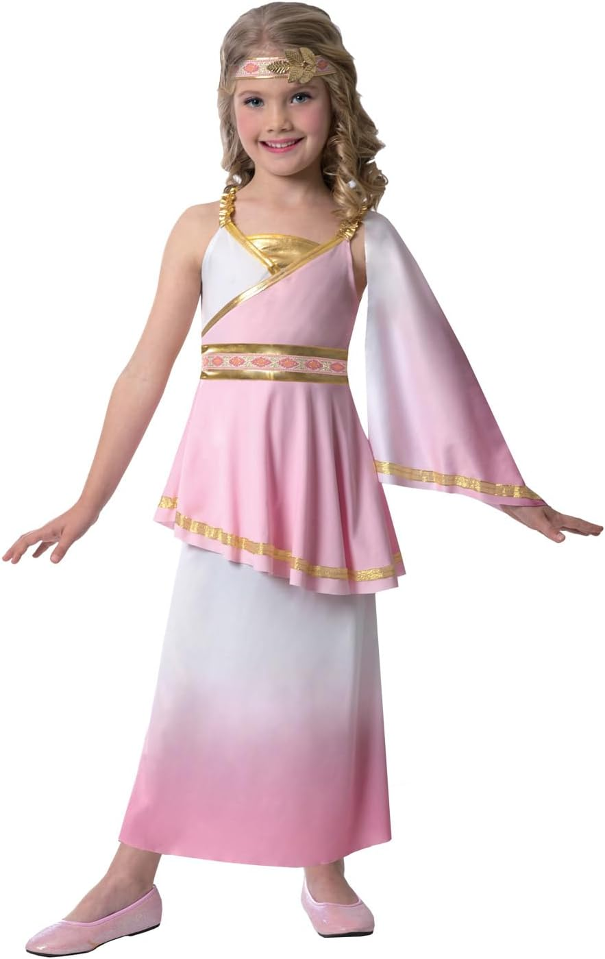 Amscan Roman Goddess Girls Costume for 10-12 Years