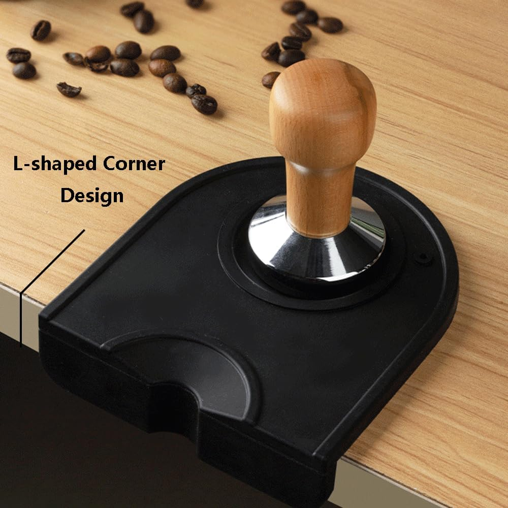 Silicone Coffee Tamper Mat, Small round Shape Espresso Tamping Mat, anti Slip Coffee Mat for Home Kitchen Cafe (7.5Cm) image number 6