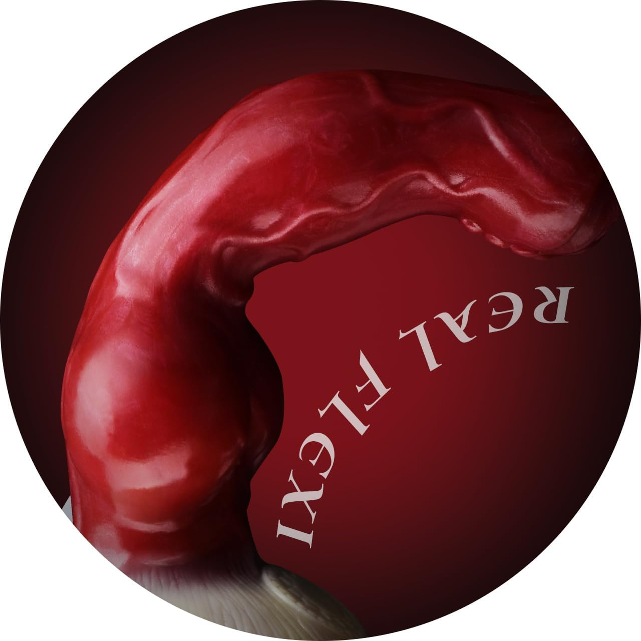 Dany'S Desire, NNSX Pet Fantasy Dildo,Naughty Knotty Sex Toy for Vaginal Masturbation and Anal Plearure, 7,3'' Insertable Medium Size Dildo Plug, Realistic Sexual Stimulation Device (With Tube Pump)