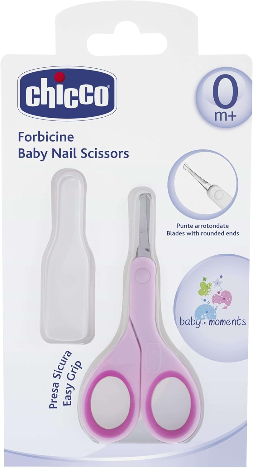 CHICCO Baby Nail Scissors, Pink image number 3