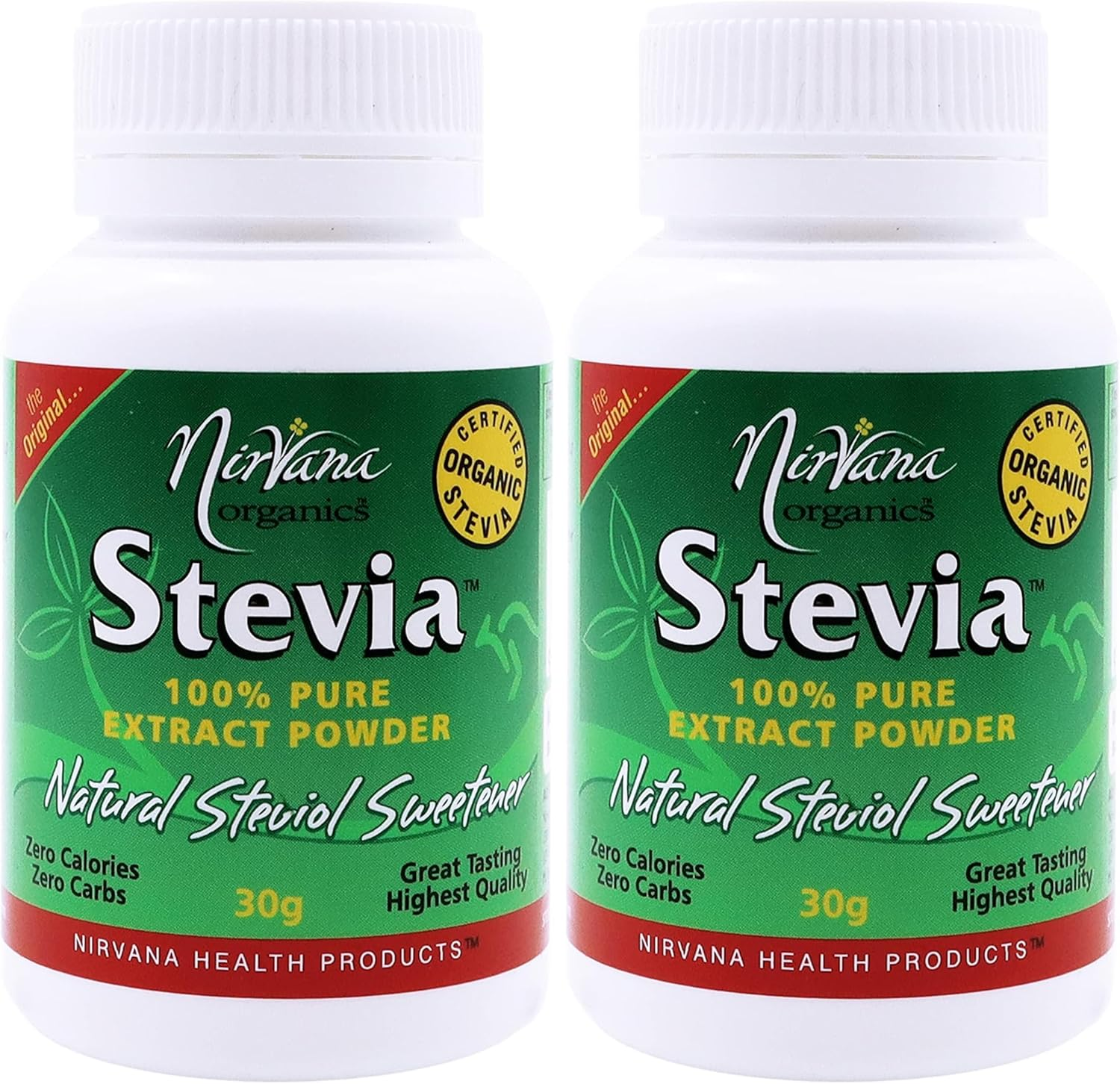 Nirvana Organics Stevia Pure Stevia Extract Powder 30G image number 1