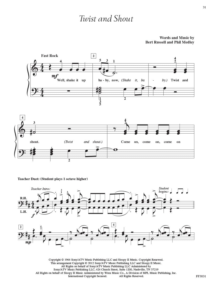 Faber Piano Adventures Adult Piano Adventures Popular Book 1: Timeless Hits and Popular Favorites image number 5