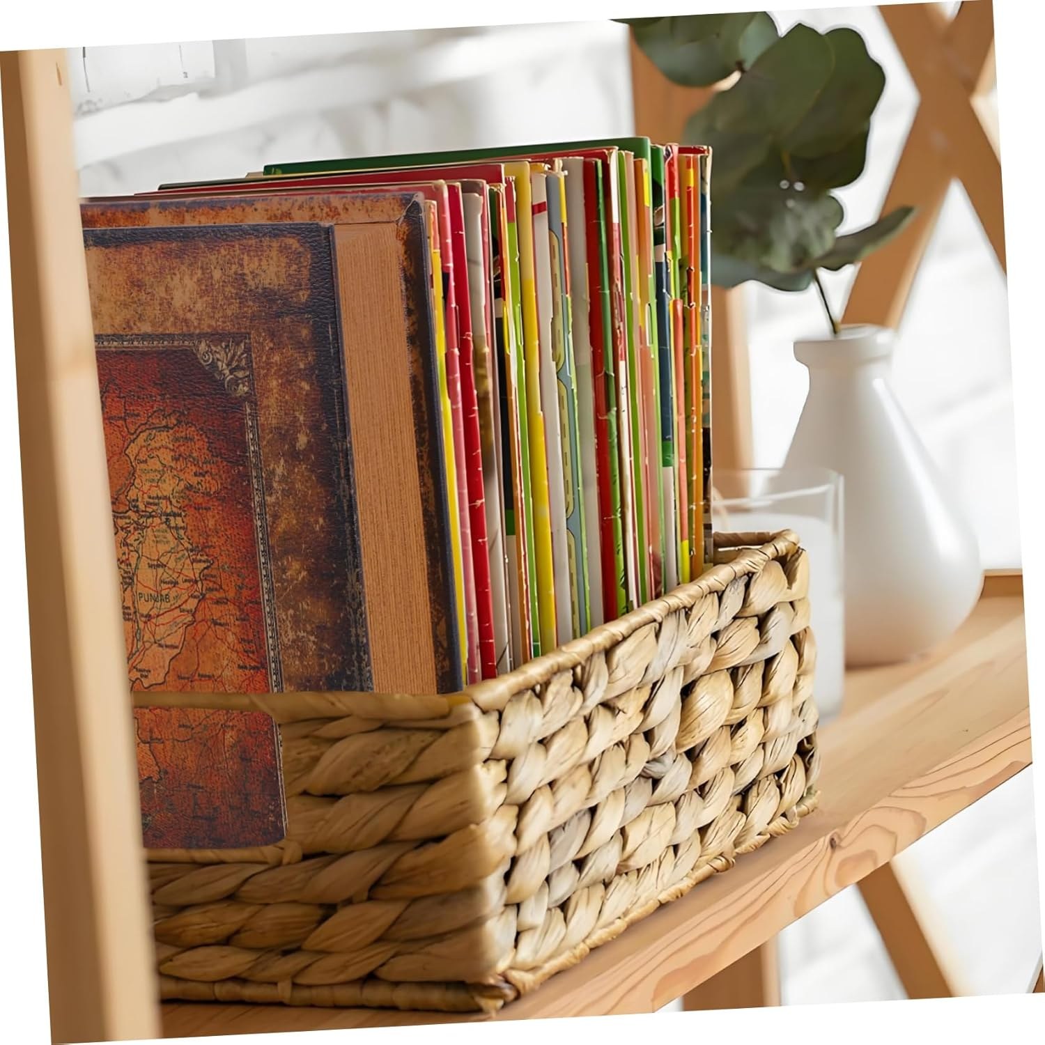 Vintage Book Shaped Decorative Storage Box Faux Book Statue for Keys Jewelry and Keepsakes Compact and Easy to Clean Design for Bookshelf Office and Home Decor image number 3