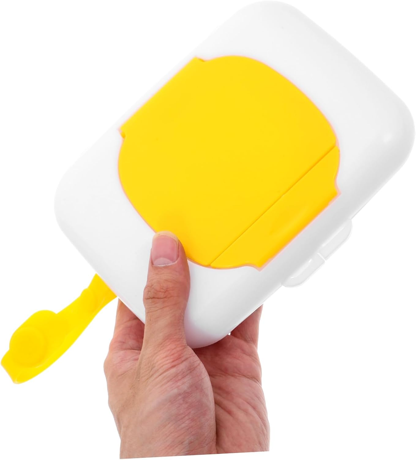 LABRIMP Car Tissue Holder Decorative Wipes Dispenser Box Moisture Retention Large Capacity Storage for Wet Wipes image number 1