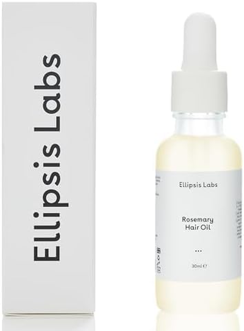 Rosemary and Mint Hair Oil by Ellipsis Labs &ndash; Vegan-Friendly Growth-Boosting Oil with Essential Oils for Hair Nourishment, Strengthening, Soothing, and Thicker, Healthier Hair, 30Ml