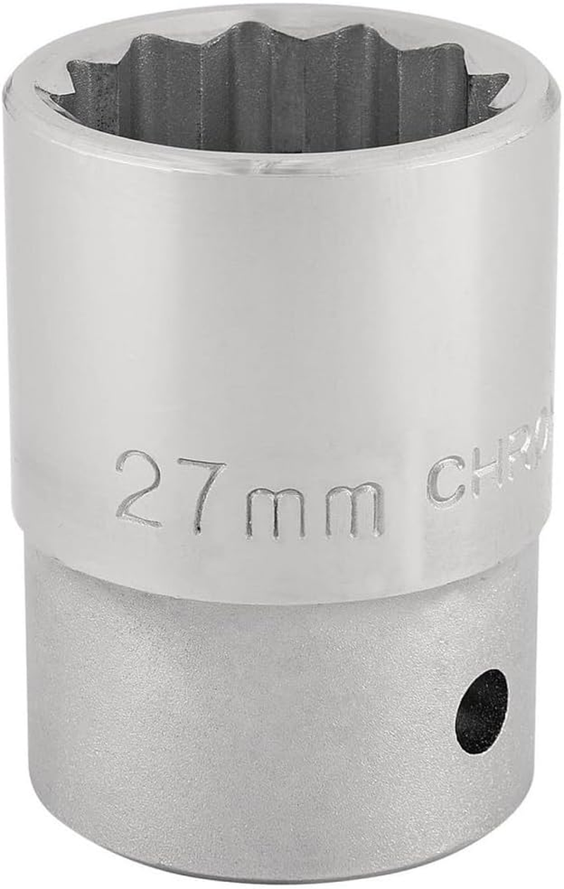 Draper DRA16696 3/4" Square Drive 12 Point Socket (27Mm), Blue, 27 Mm image number 1