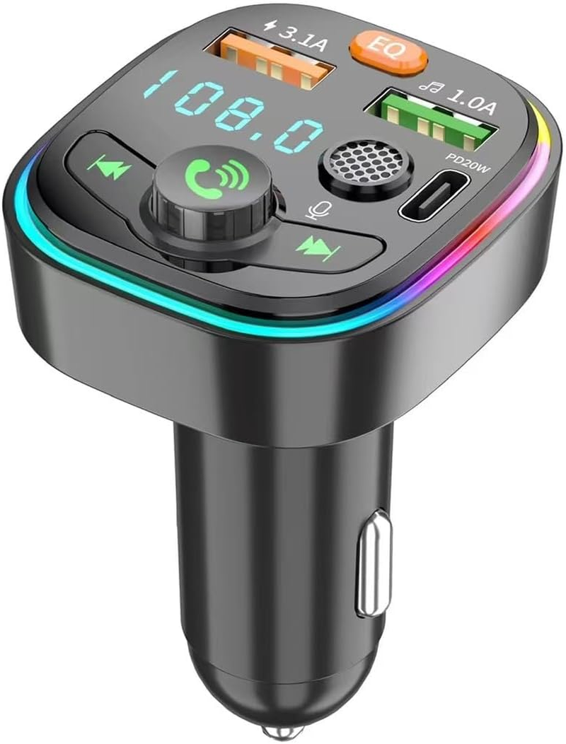 Tootoo Car FM Transmitter Bluetooth Wireless Handsfree Kit MP3 Player Adapter Charger image number 3