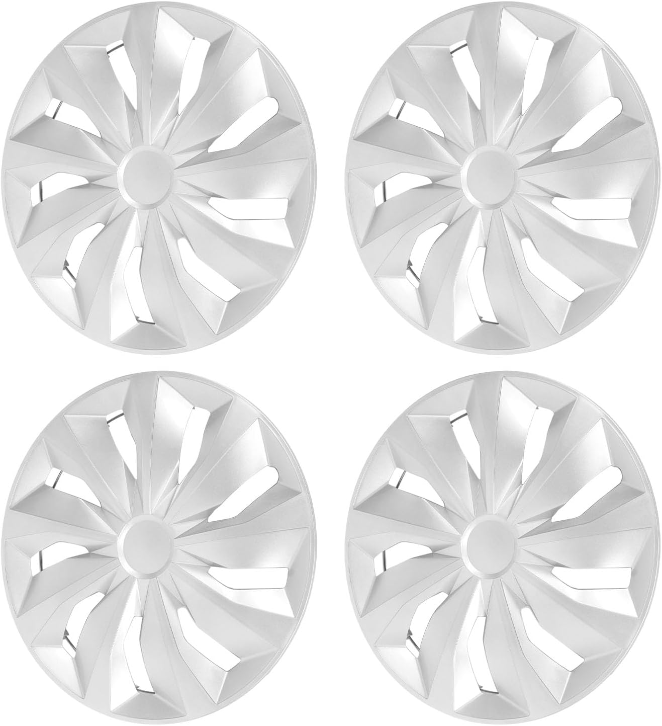 Haofy 4 Pcs 14 Inch Wheel Hub Cap - Strong Protection Scratch Resistant Universal Fit R14 Hubcaps with Durable ABS Construction for Escort Owners Needing Heavy-Duty Wheel image number 3