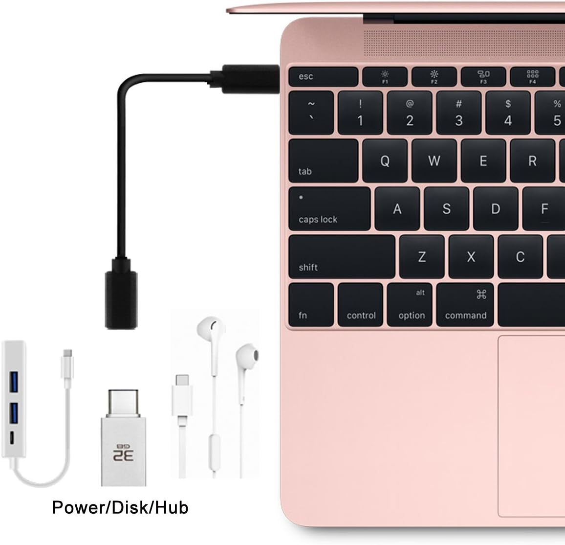 Chenyang USB C Extension Cable USB 3.1 Gen 2 10Gbps Male to Female Fast Charging Data Transfer Extension Cable 1.0M image number 6