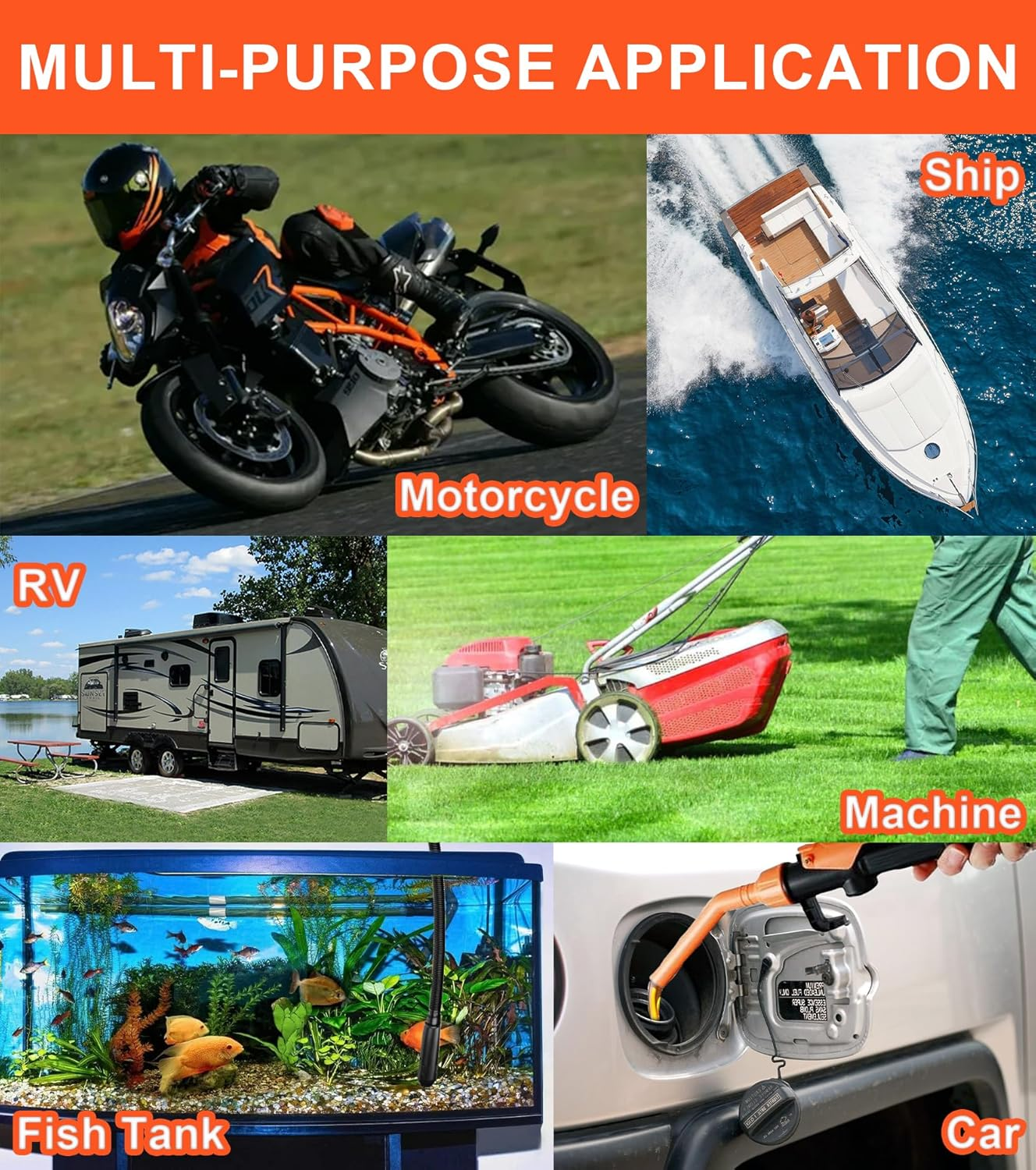 Bestek Battery Powered Gas Can Transfer Pump,2.4 GPM with 3 Adapters,For Cars, Motorcycles, Camping,Electric Siphon Pump for Gasoline, Diesel, Kerosene, Water image number 1