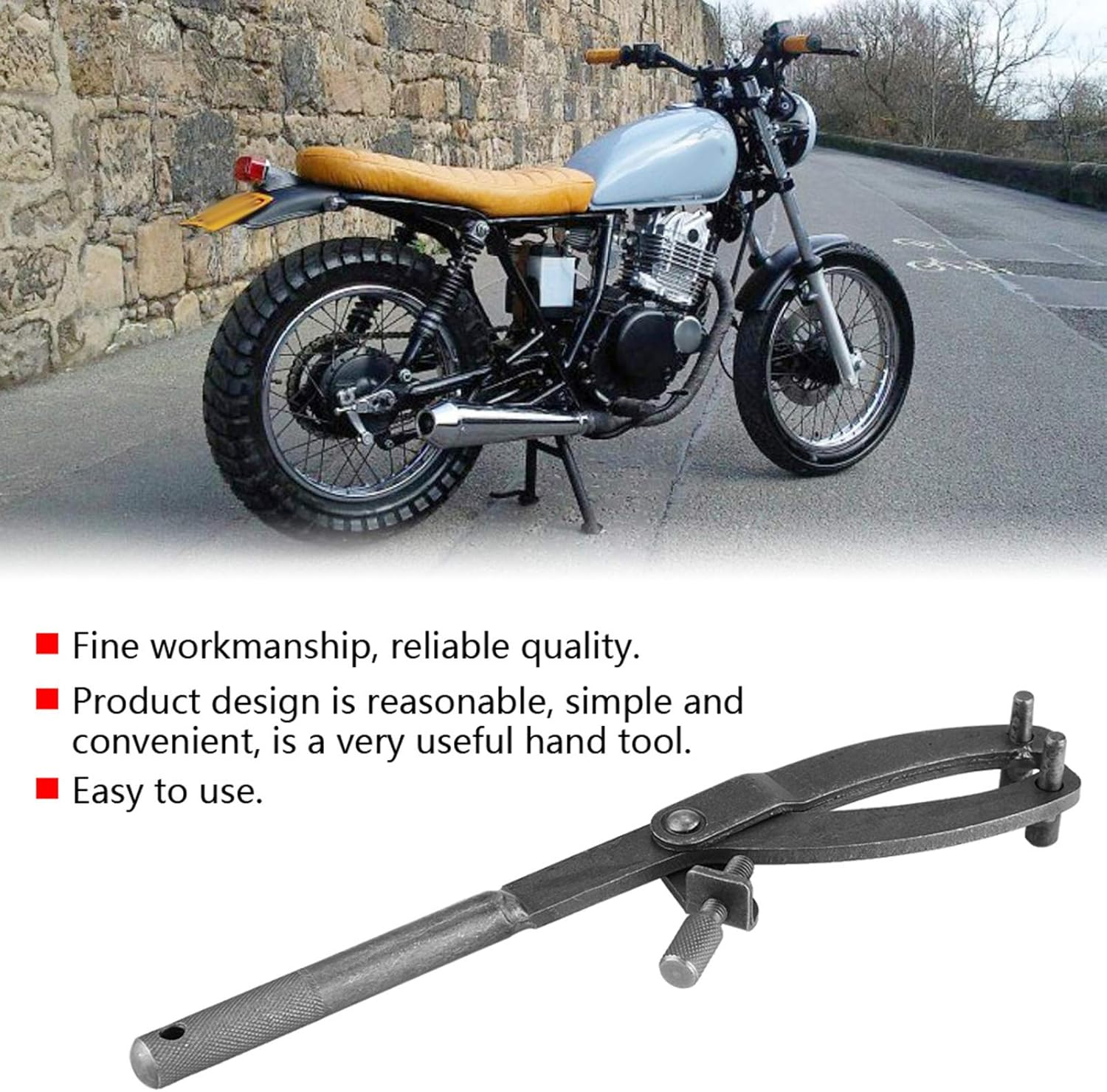 Clutch Removal Tool Universal Motorcycle Scooter Variator Clutch Removal Holder GY6 Repair Tool image number 6