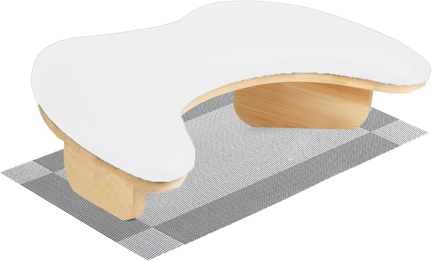 Garende Nail Arm Rest Sturdy Professional Hand Rest Pillow Accessories for Salon Manicurist Home, White - White image number 5