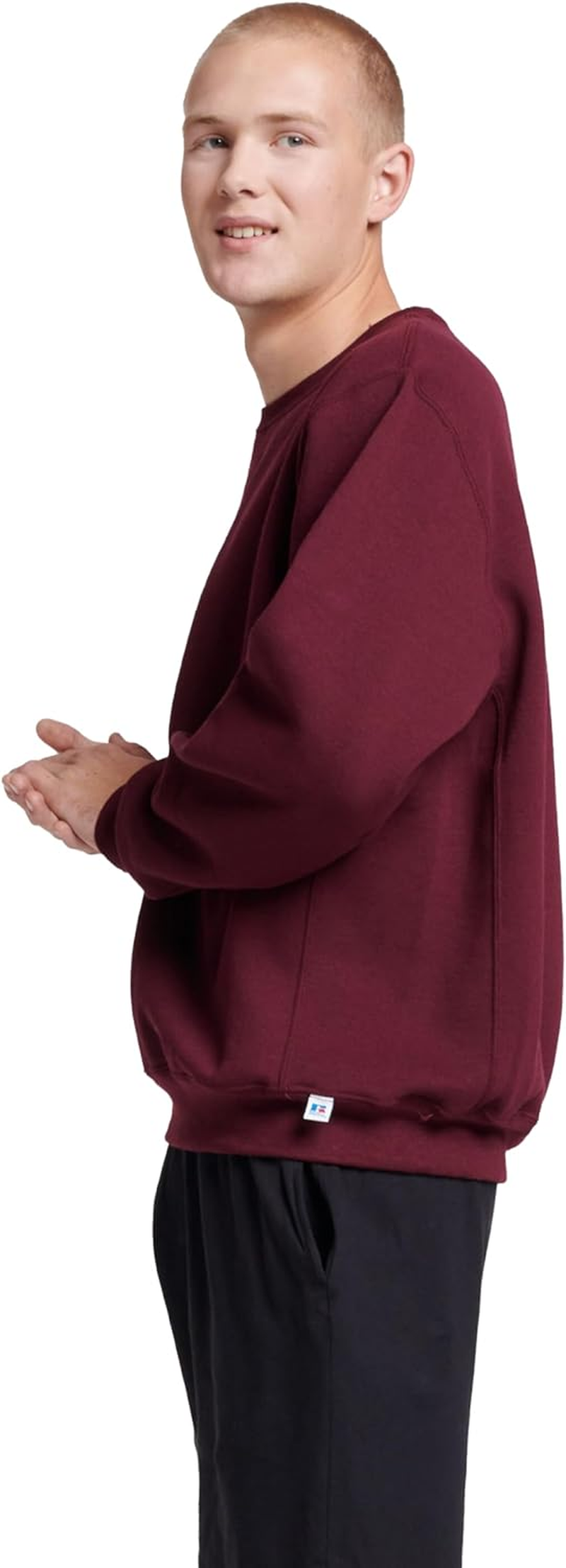 Russell Athletic Men'S Dri-Power Fleece Sweatshirts, Moisture Wicking, Cotton Blend, Relaxed Fit, Sizes S-4X