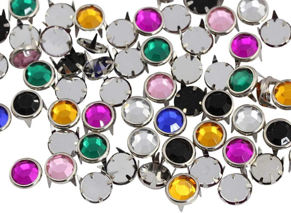 Allstarco Medium Assorted Colors Bedazzler Rhinestones - 100 Pieces image number 4