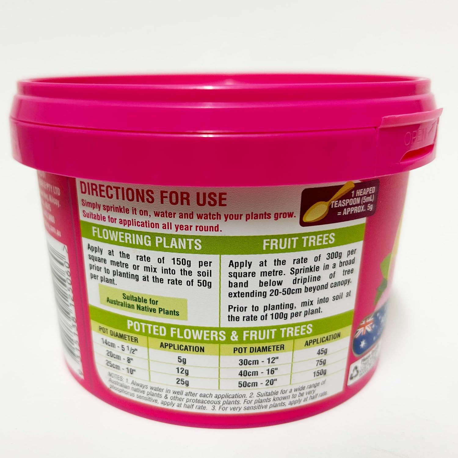 Recharge Controlled Release Fertiliser - Flower & Fruit 500G image number 6