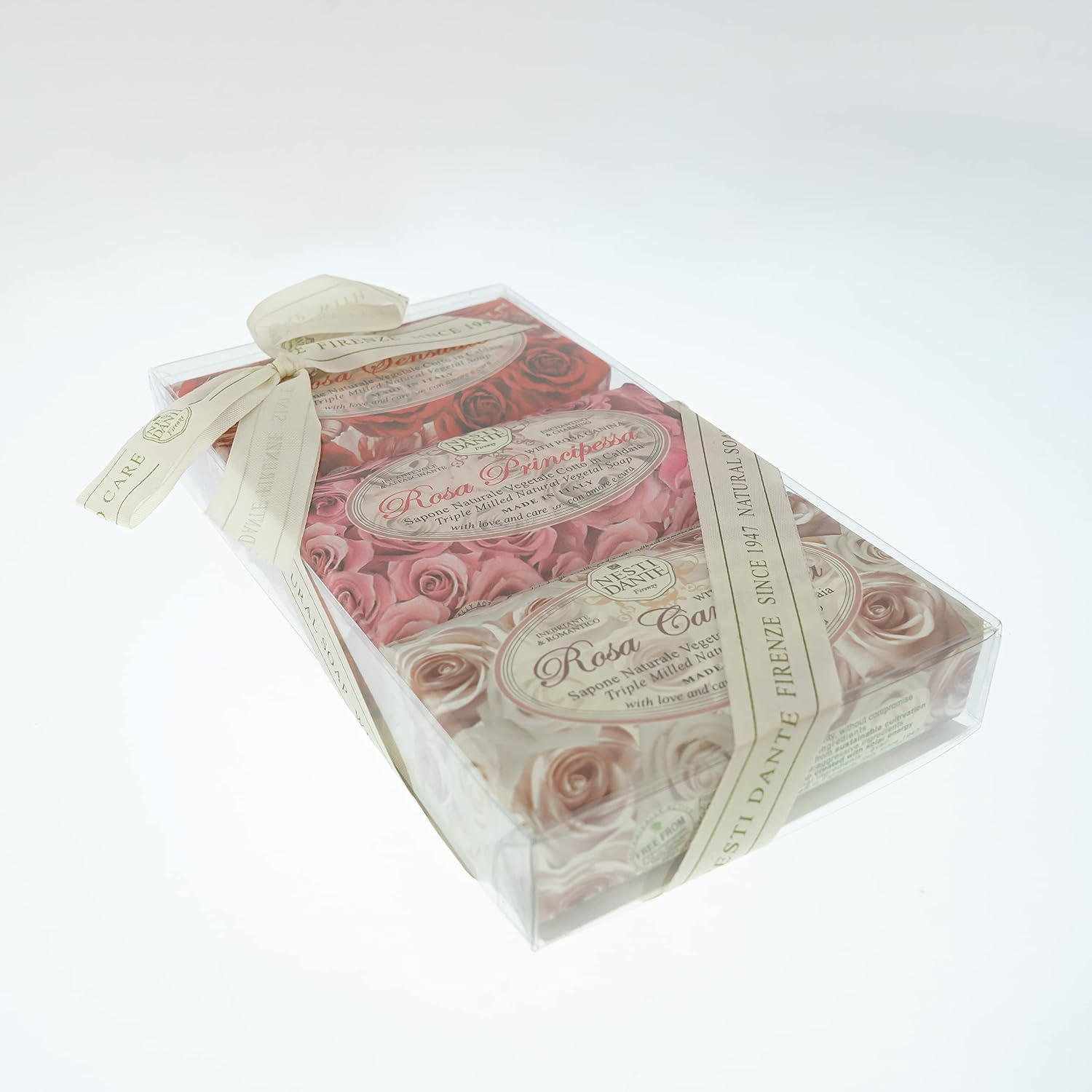 Nesti Dante Rosa 3 Piece Soap Set - 150G Each image number 2