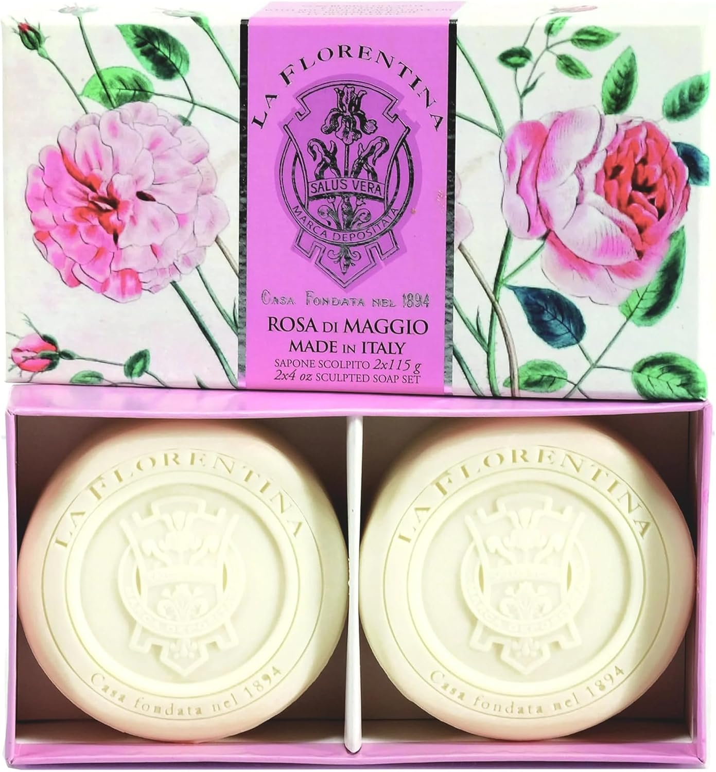 La Florentina round Soap 2X115G Mixed - Pay for 5Pcs Get 6Pcs image number 4