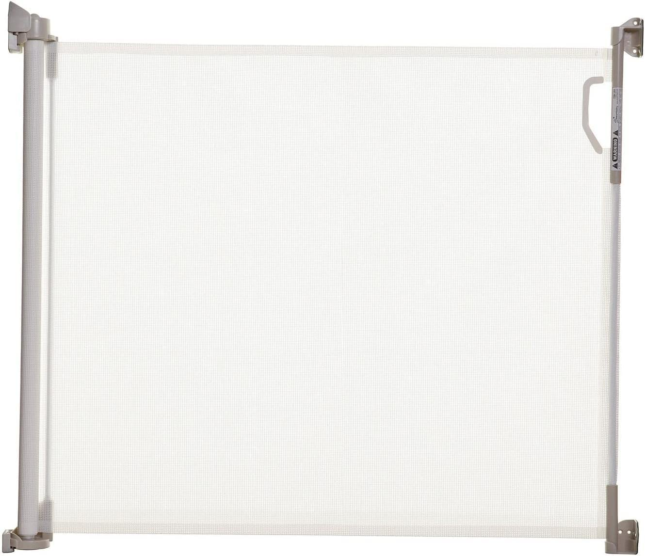 Dreambaby Retractable Gate, 140 Cm Width X 81.5 Cm Height, White