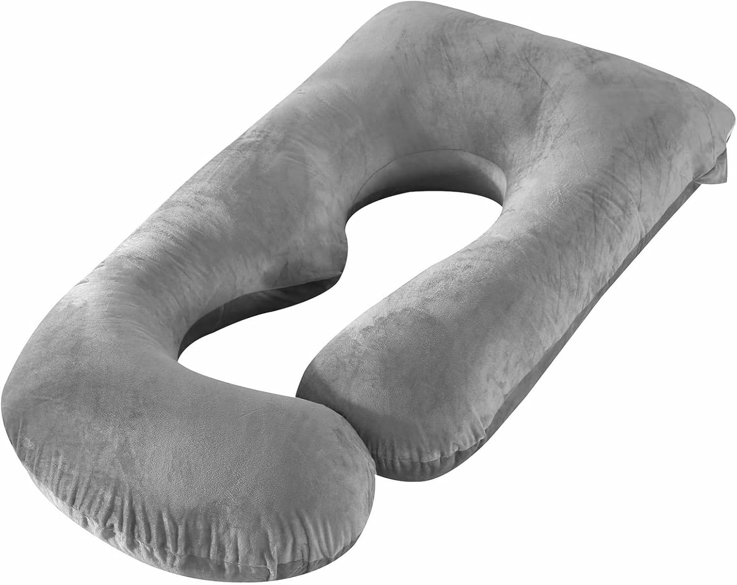 Nayubo Body Pillow for Sleeping Large U-Shape Soft Full Body Pillow with Washable Cover Adults Side Sleeper Pillow for Legs, Lower Back, Head, Neck, Shoulder Support (Grey) image number 1