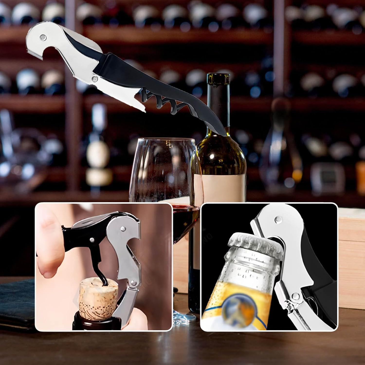 Kuskins Jar Opener Kit for Seniors with Arthritis - Non Slip Silicone Bottle & Can Opener, Ergonomic Gripper for Stubborn Lids, Arthritis Friendly Kitchen Tools for Weak Hands & Elderly (Set of 4) image number 6