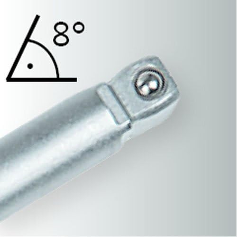 SK Hand Tool 1/4" Extra Long Wobble Extension, 600Mm