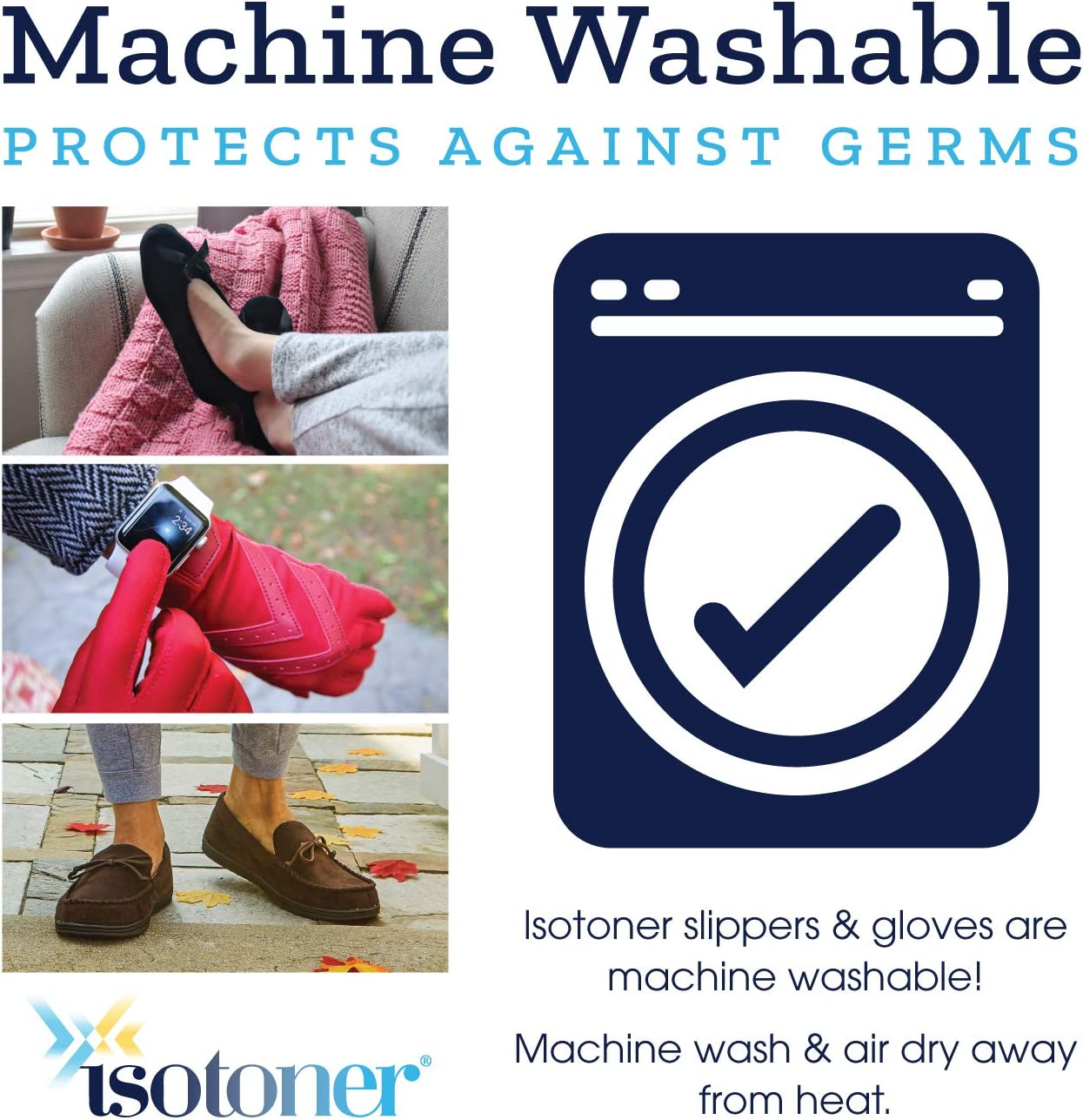 Isotoner Women'S Terry Spa Slip on Slide Slipper with Memory Foam for Indoor/Outdoor Comfort image number 4