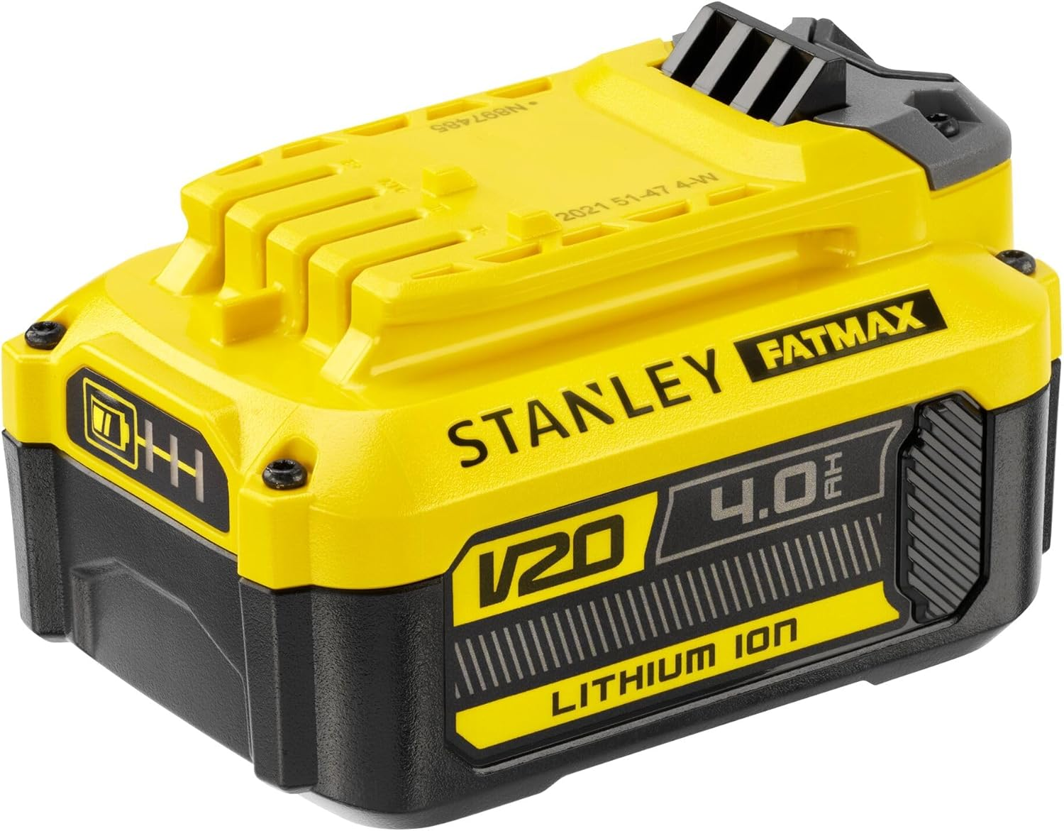 STANLEY FATMAX V20 | 18V 4.0Ah Lithium Battery - State of Charge Indicator, Compact Lithium-Ion Power for All V20 Tools image number 5