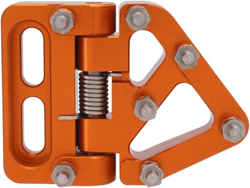 IUVWISN Motorcycle Folding Brake Pedal Tip CNC for 690 Enduro R/SMC R 790 890 950 990 1050 1090 1190 1290 Adventure R/S/T Orange image number 3