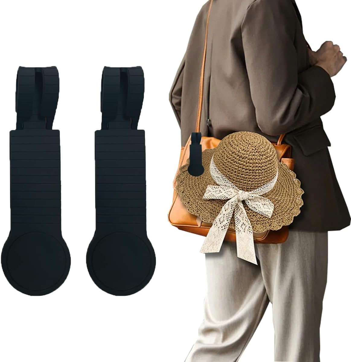 Travel Magnetic Hat Clip Suitable for Sunshade Hats and Wide Brim Handbag Accessories image number 3