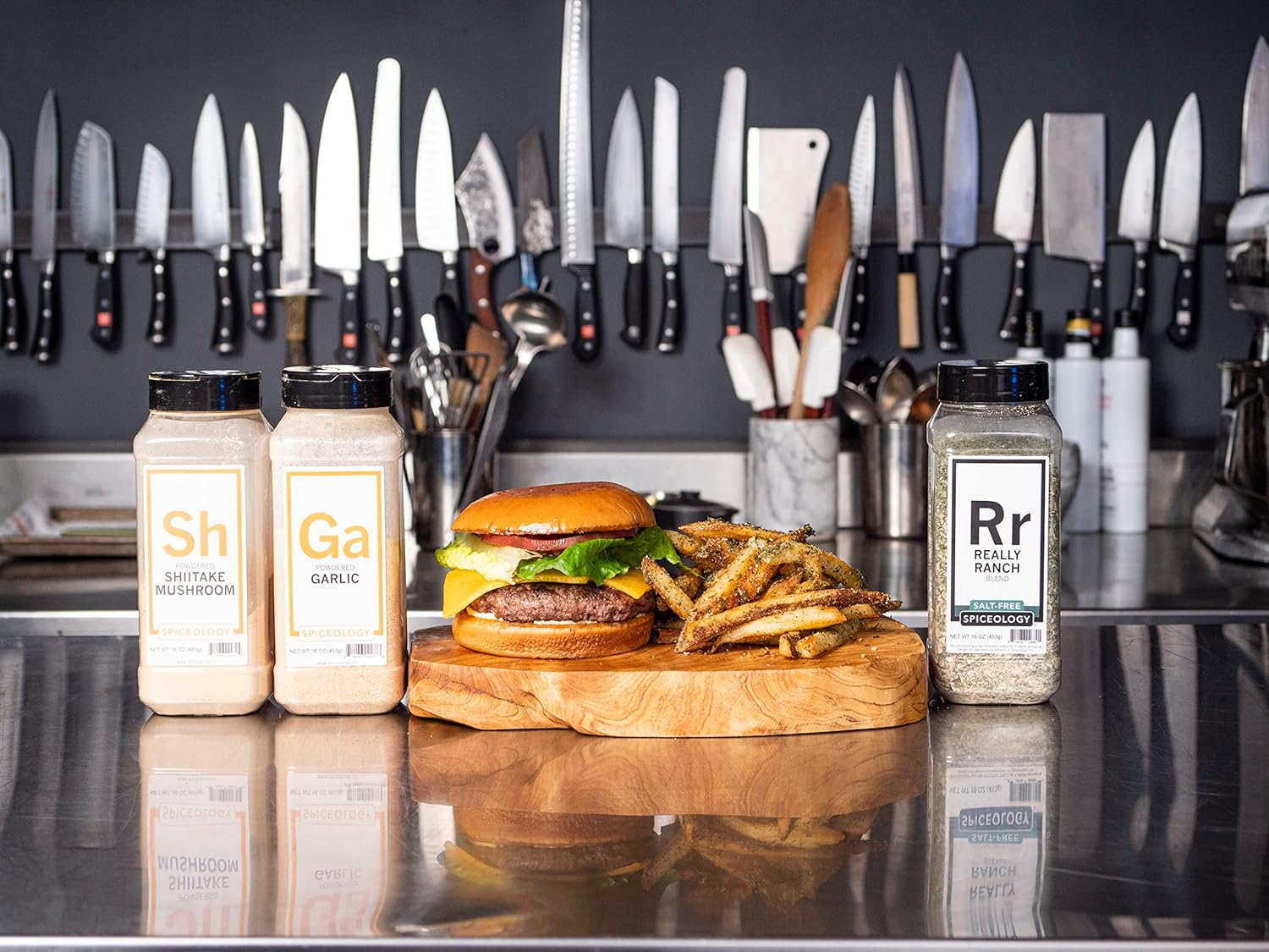 Spiceology - Really Ranch Salt Free Seasoning - Use On: Ranch Dip, Roasted Veggies or Chicken - 16 Oz