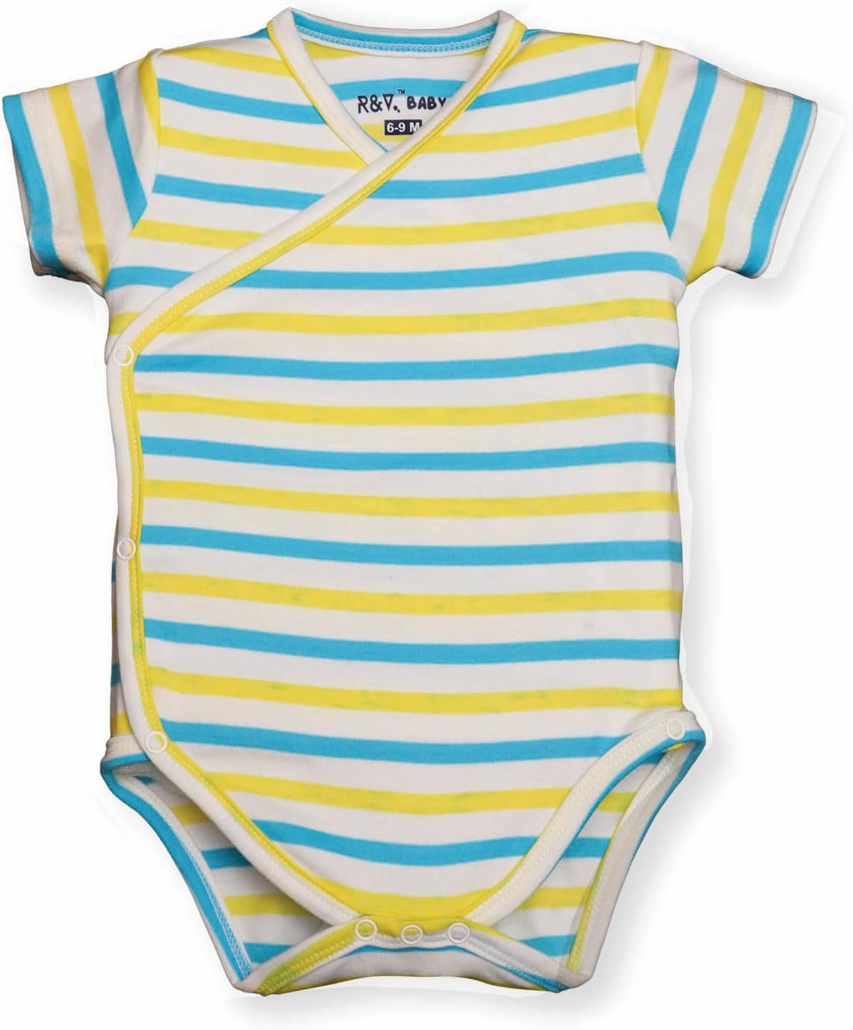 Baby Bodysuits, 100% Cotton, Short Sleeve, Pack of 5 image number 6