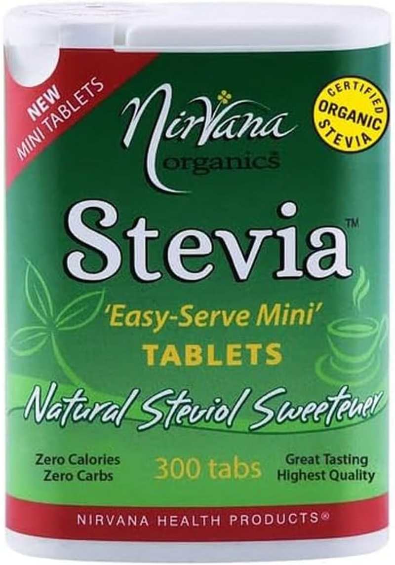 Nirvana Organics Natural Stevia 'Easy-Serve-Mini' Sweetener 300 Tablets image number 1