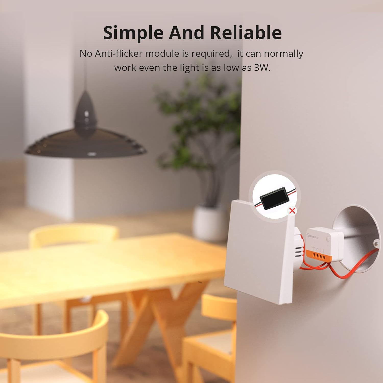 No Neutral Wire Required, SONOFF ZBMINIL2 Zigbee Smart Light Switch (2 Way), Compatible with Alexa, Smartthings Hub, Google Home&Sonoff Zbbridge-P, Zigbee Hub Required (2 Pack) image number 4