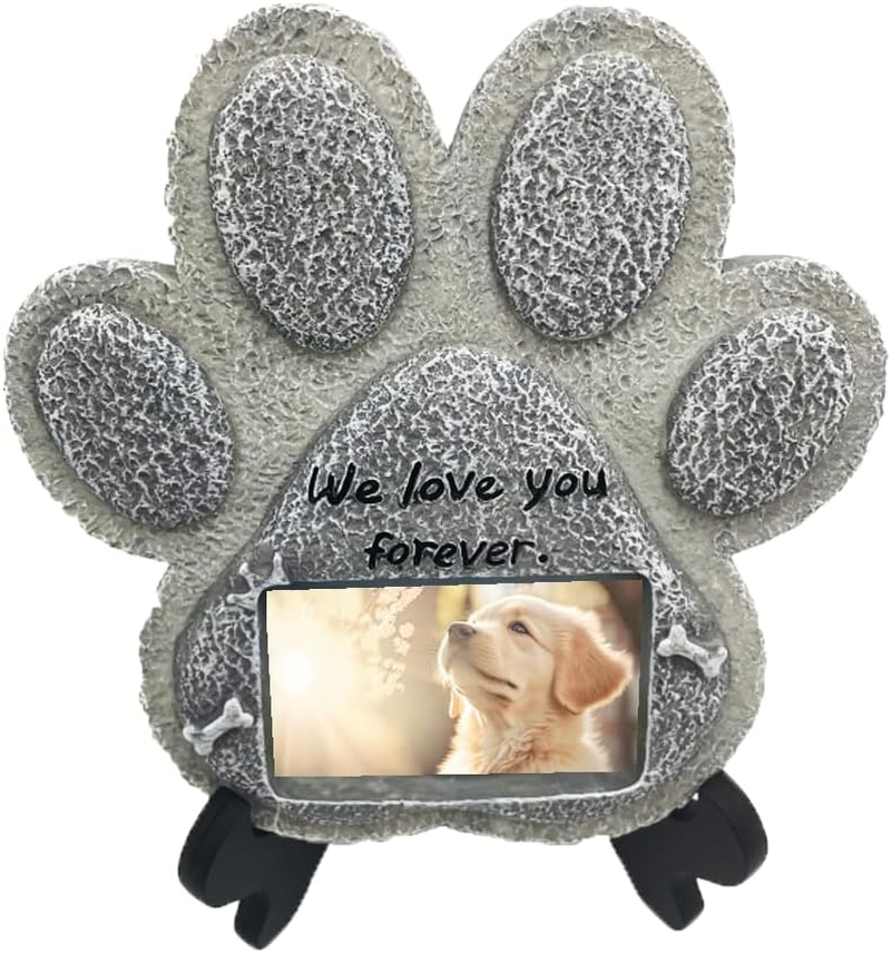Dog Memorial Stones with Stand, Dog Memorial Gifts for Loss of Dog,Indoor Outdoor Headstones for Grave Loss of Pet'S Spiritual Resting Place image number 6