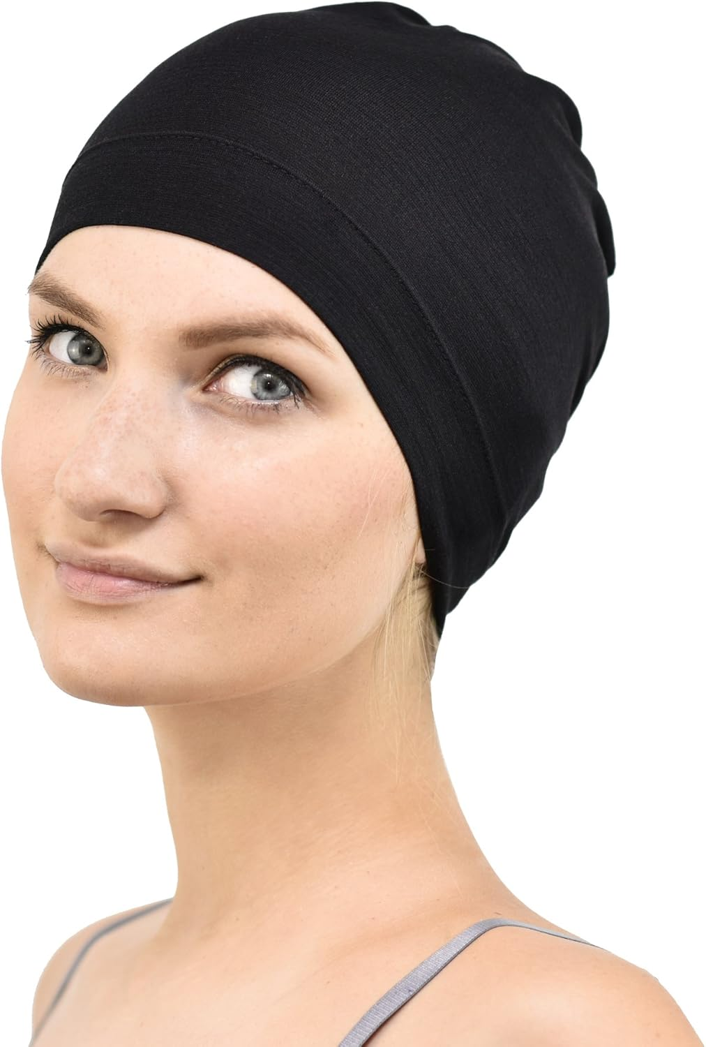 Jasmine Silk Bamboo Sleep Cap - Suitable for Chemo & Hair Loss - Cardani Chemo Cancer Hat