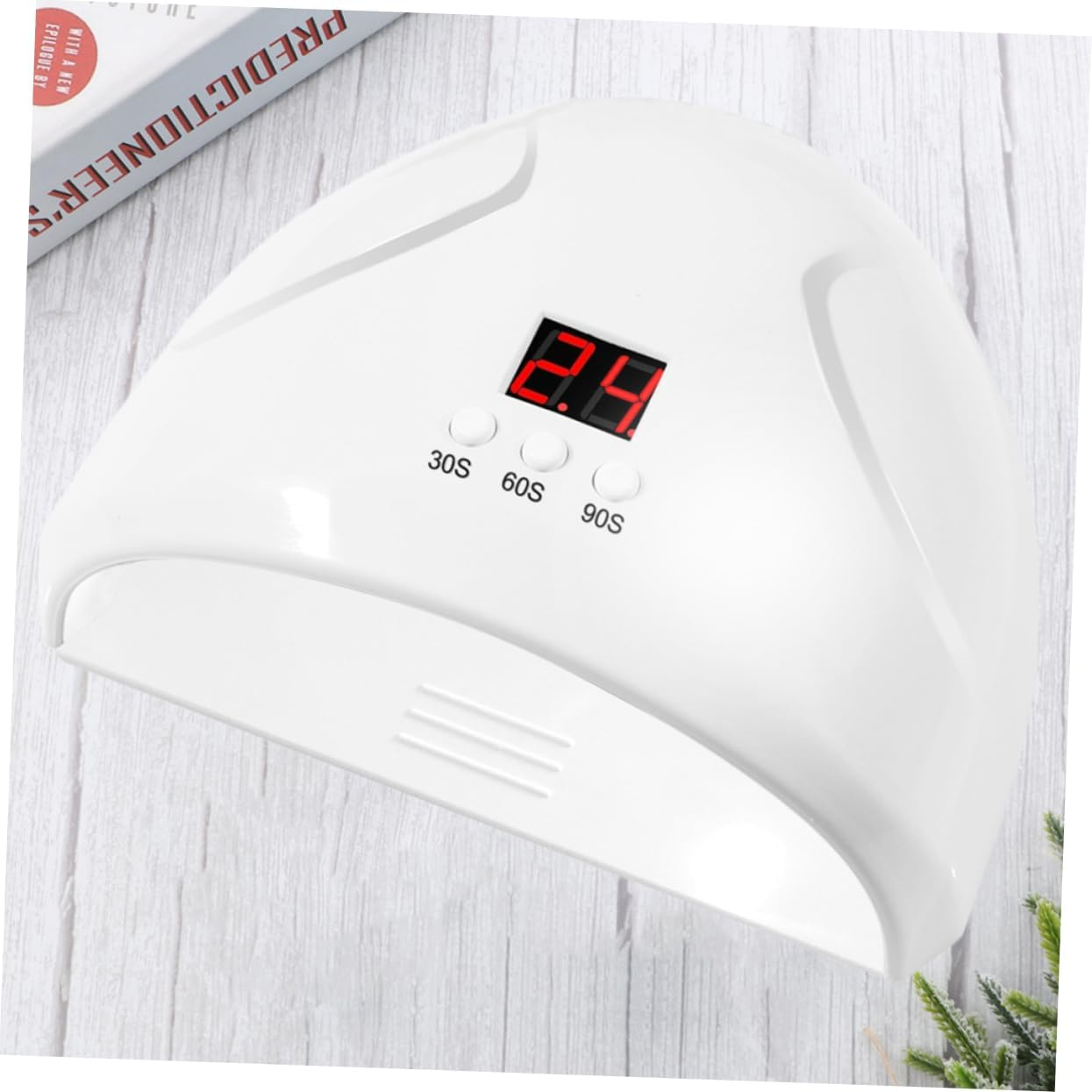 VICASKY 36W Nail Dryer Lamp for Gel Polish Curing Smart Sensor Manicure Tool White Color for Home or Salon Use image number 2