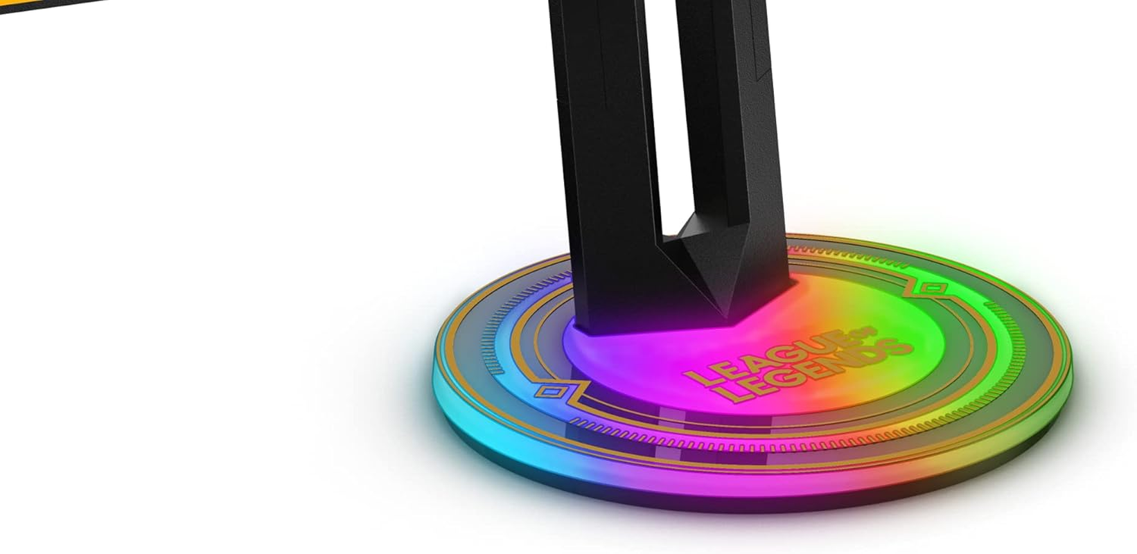 AOC Agon- 27 Inch QHD Gaming Monitor, 170Hz, IPS, 1Ms GTG, League of Legends Light FX Sync, HDR 400 (2560 X 1440 @ 170Hz, 400 Cd/M&sup2; HDMI 2.0 / DP 1.4 / USB 3.2), Black (AG275QXL)