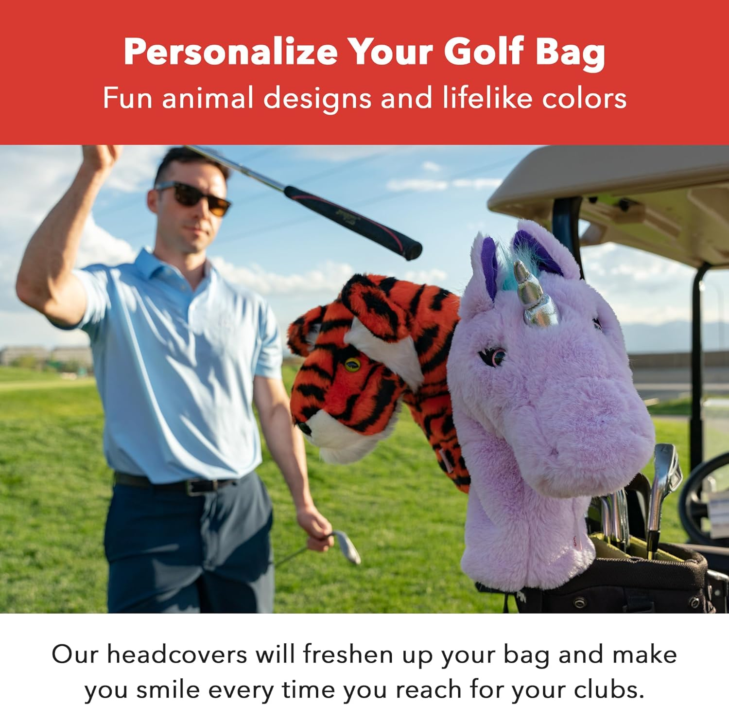 Daphne'S Unicorn Animal Golf Driver Headcover image number 1
