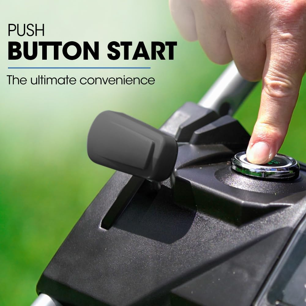 Powerblade 20" 200Cc Self-Propelled Lawn Mower, Electric Start, 7 Height, Steel Deck, Deck Wash Port, OHV 4-Stroke Petrol - VS950 image number 6