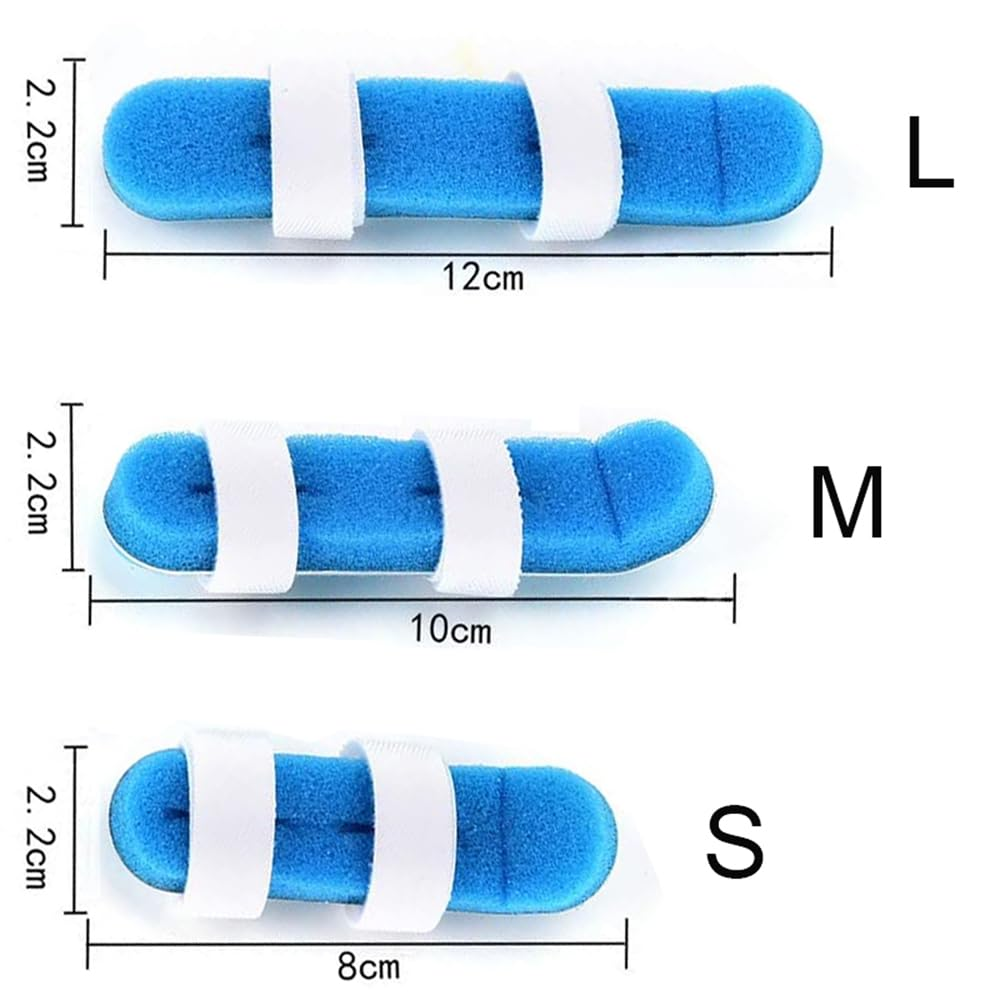 Finger Splint Pain Relief Trigger Brace Mallet Finger Jammed Support 3 Sizes (S) image number 1