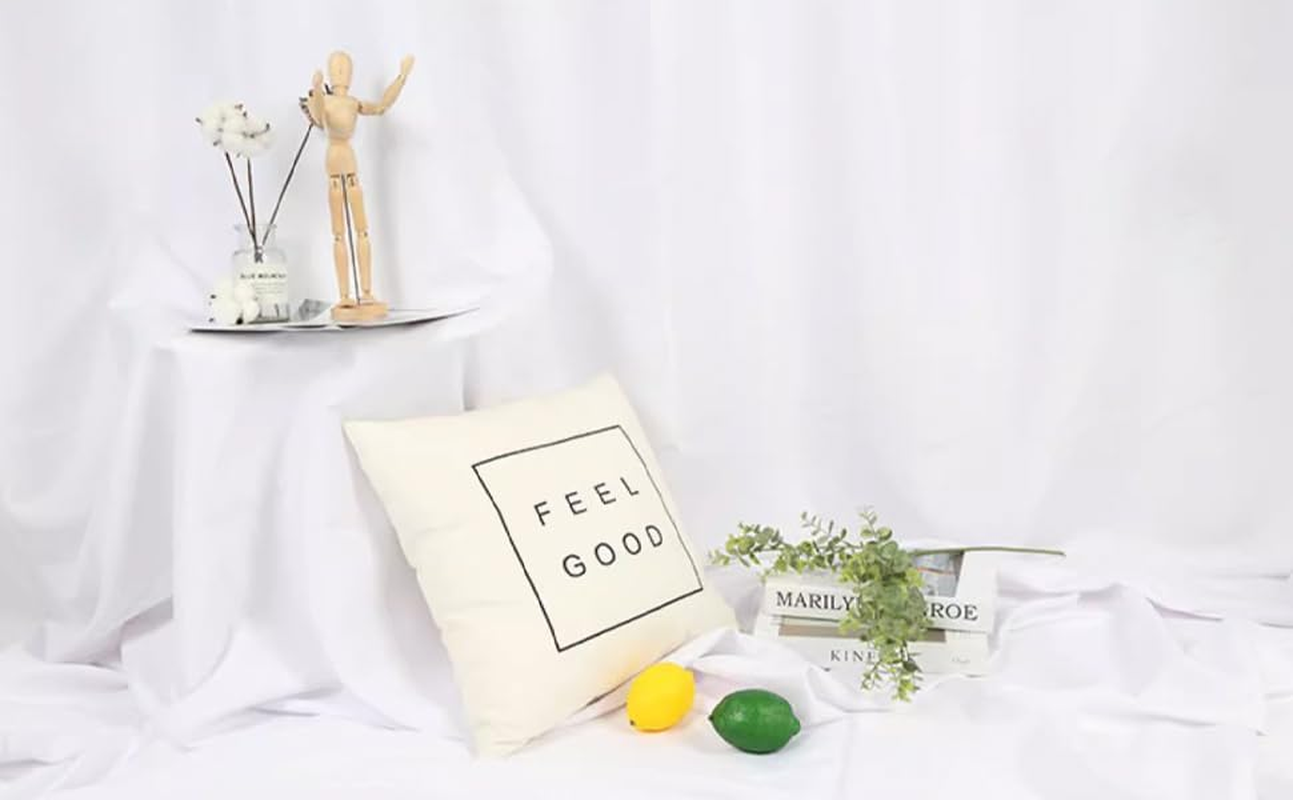 White 2Mx3M Hridz Muslin Backdrops for Photography Cloth Screen Photographic Background Chromakey for Photo Studio Video Wedding Ceremony Home Decoration image number 2